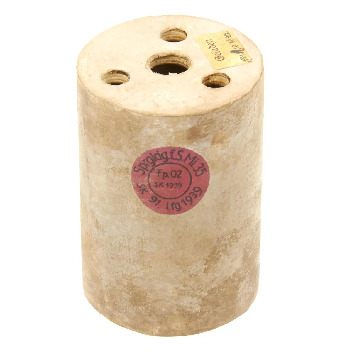 Original WWII German 1941-dated Bouncing Betty S-Mine with Shrapnel and Mock Explosive - Maker Marked