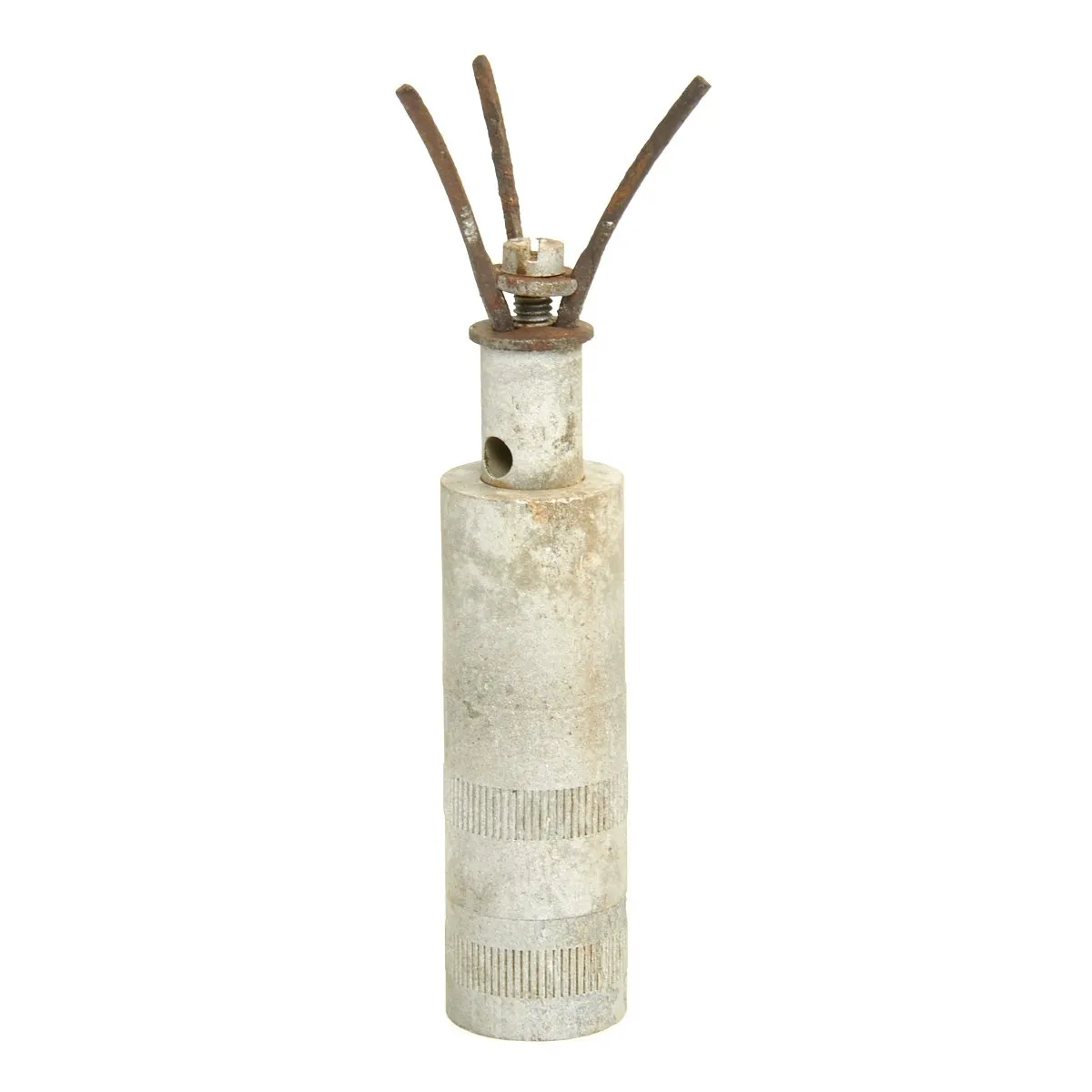 Original WWII German 1941-dated Bouncing Betty S-Mine with Shrapnel - Maker marked