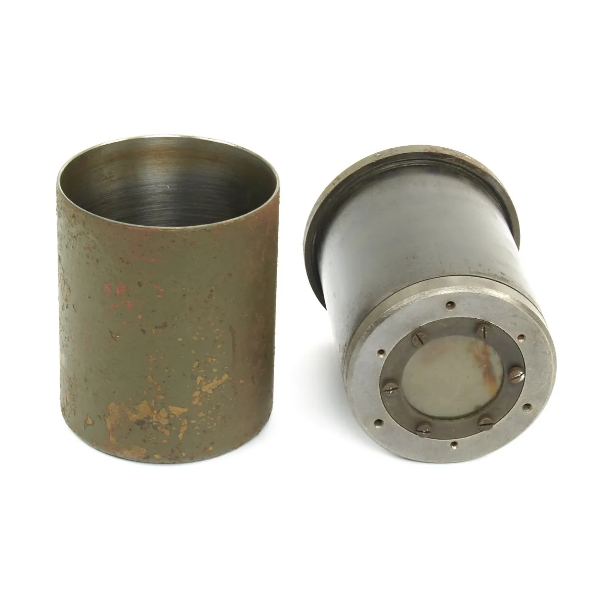 Original WWII German 1941-dated Bouncing Betty S-Mine with Shrapnel - Maker marked