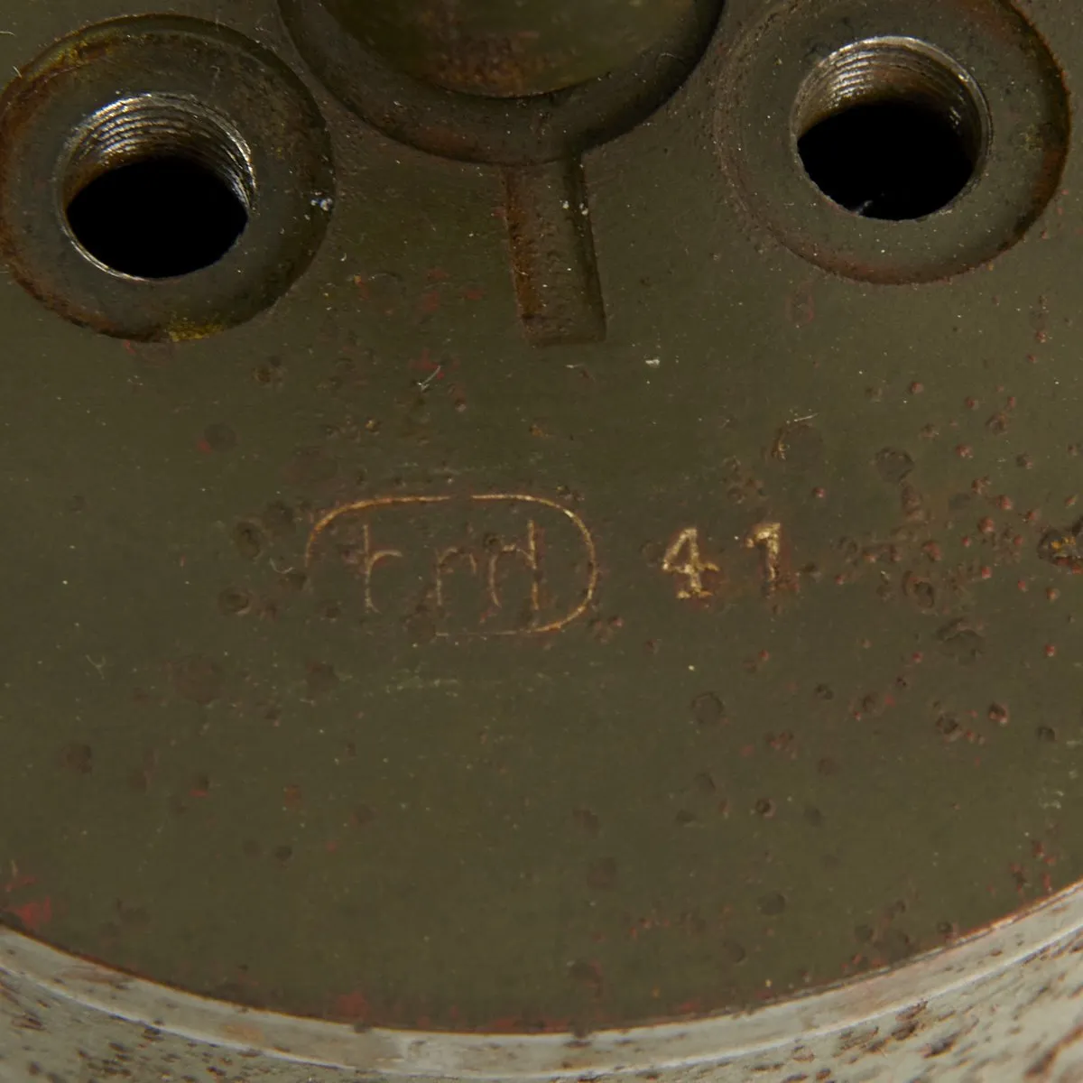 Original WWII German 1941-dated Bouncing Betty S-Mine with Shrapnel - Maker marked