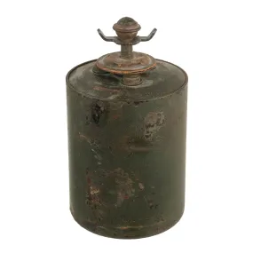Original WWII German 1942 dated Bouncing Betty S-Mine with Shrapnel and M39 Egg Grenade Pull (B.Z.E.) Fuze - Inert