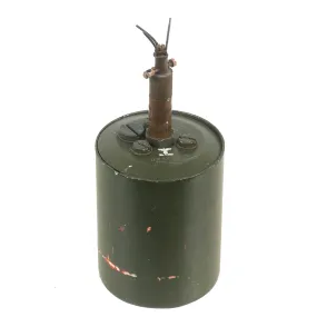 Original WWII German 1943 Dated Inert Bouncing Betty S-Mine with Pressure Fuse by Schaltbau GmbH & Deutsche Armaturenfabrik Leipzig