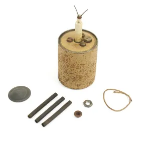 Original WWII German 1944 dated Bouncing Betty S-Mine by Fr. Weber & Co