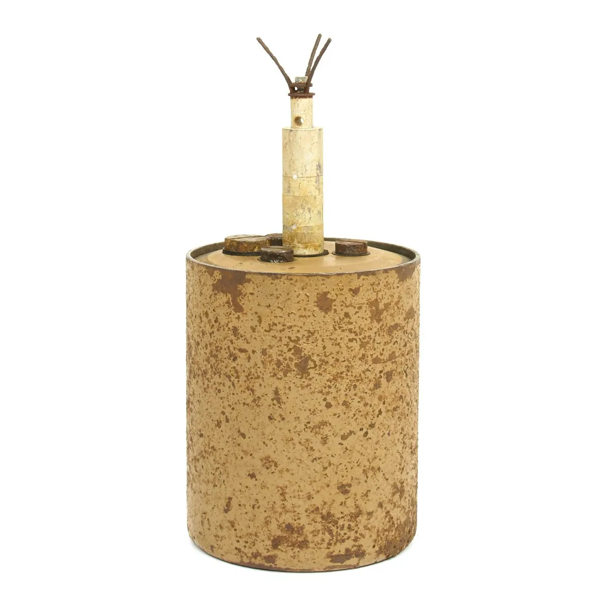 Original WWII German 1944 dated Bouncing Betty S-Mine by Fr. Weber & Co
