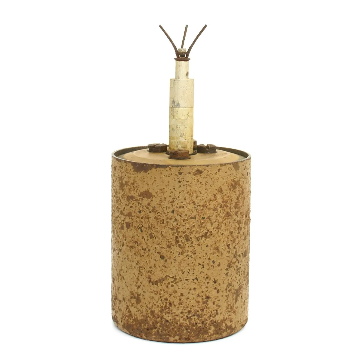 Original WWII German 1944 dated Bouncing Betty S-Mine by Fr. Weber & Co