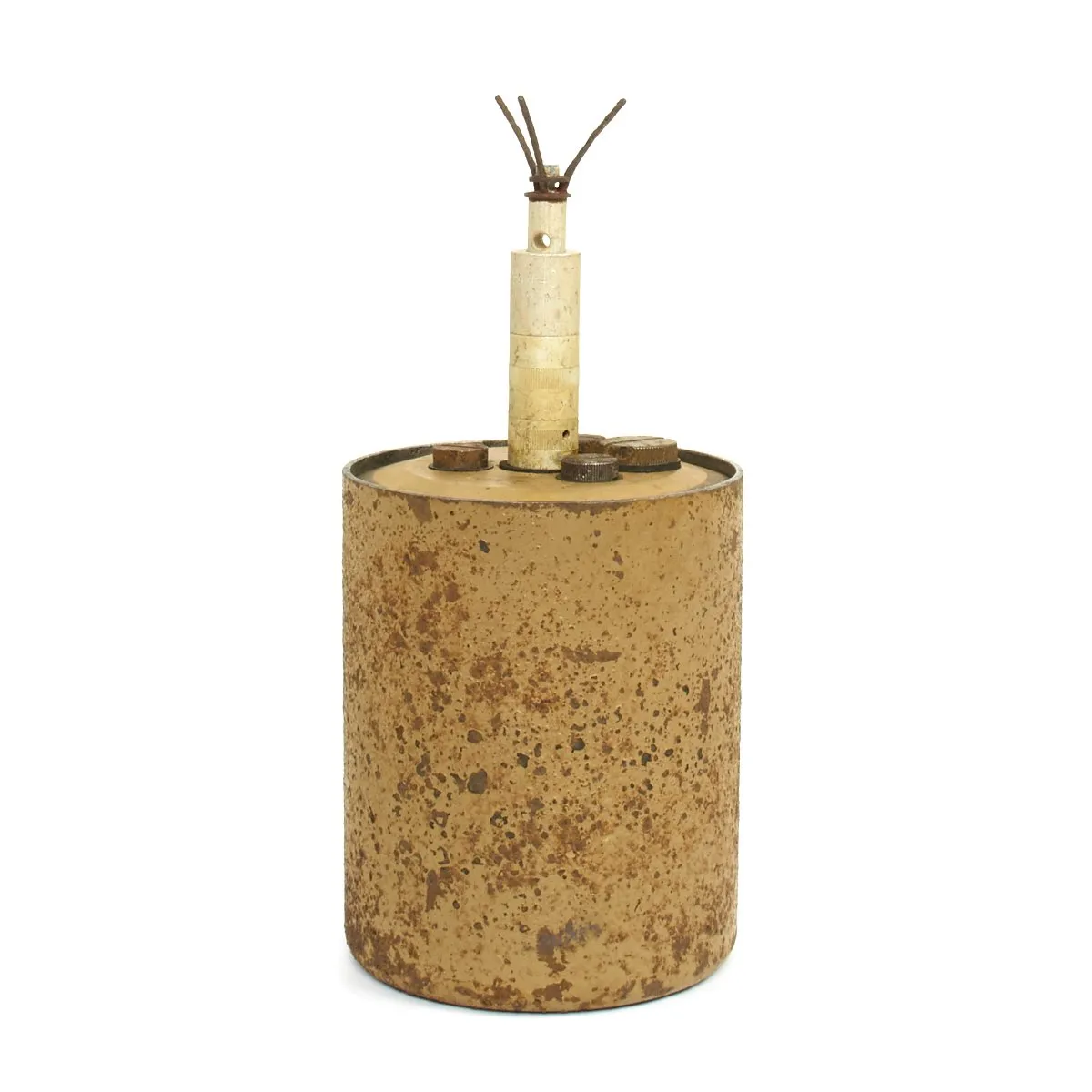 Original WWII German 1944 dated Bouncing Betty S-Mine by Fr. Weber & Co