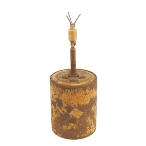 Original WWII German Bouncing Betty S-Mine with Original Shrapnel and 1940 Dated Pressure Fuse
