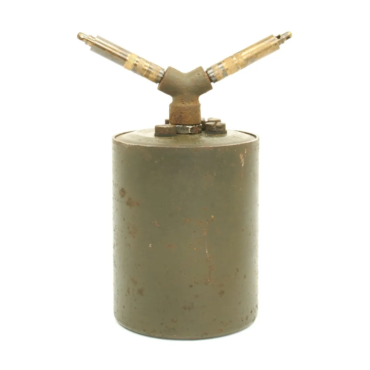 Original WWII German Bouncing Betty S-Mine with Shrapnel - 1939 Dated