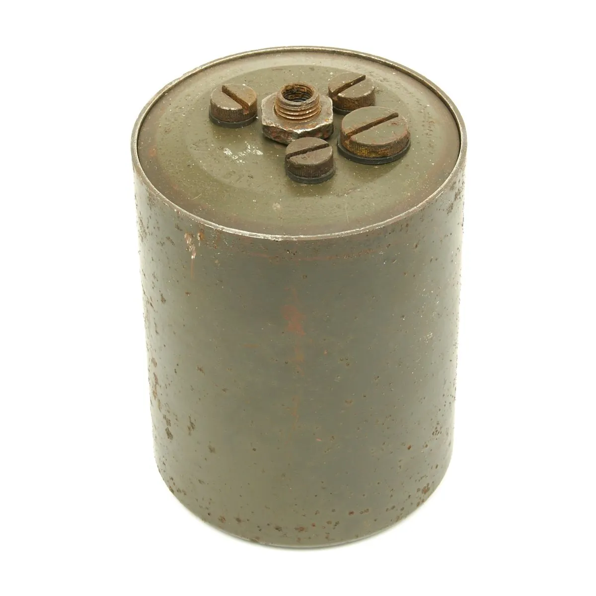 Original WWII German Bouncing Betty S-Mine with Shrapnel - 1939 Dated