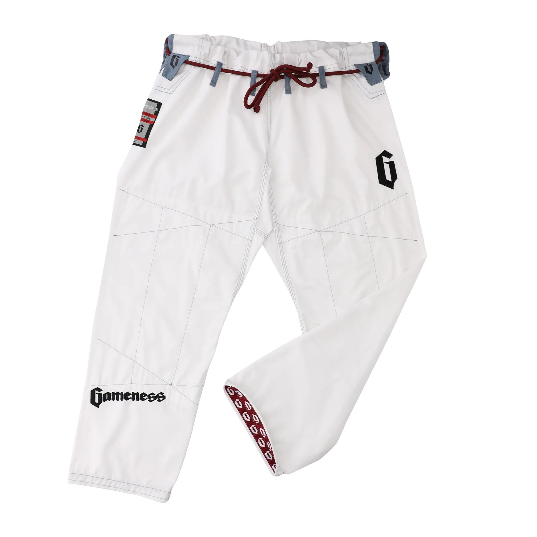 Pearl BJJ Gi 2.0 by Gameness (White, Blue or Black)
