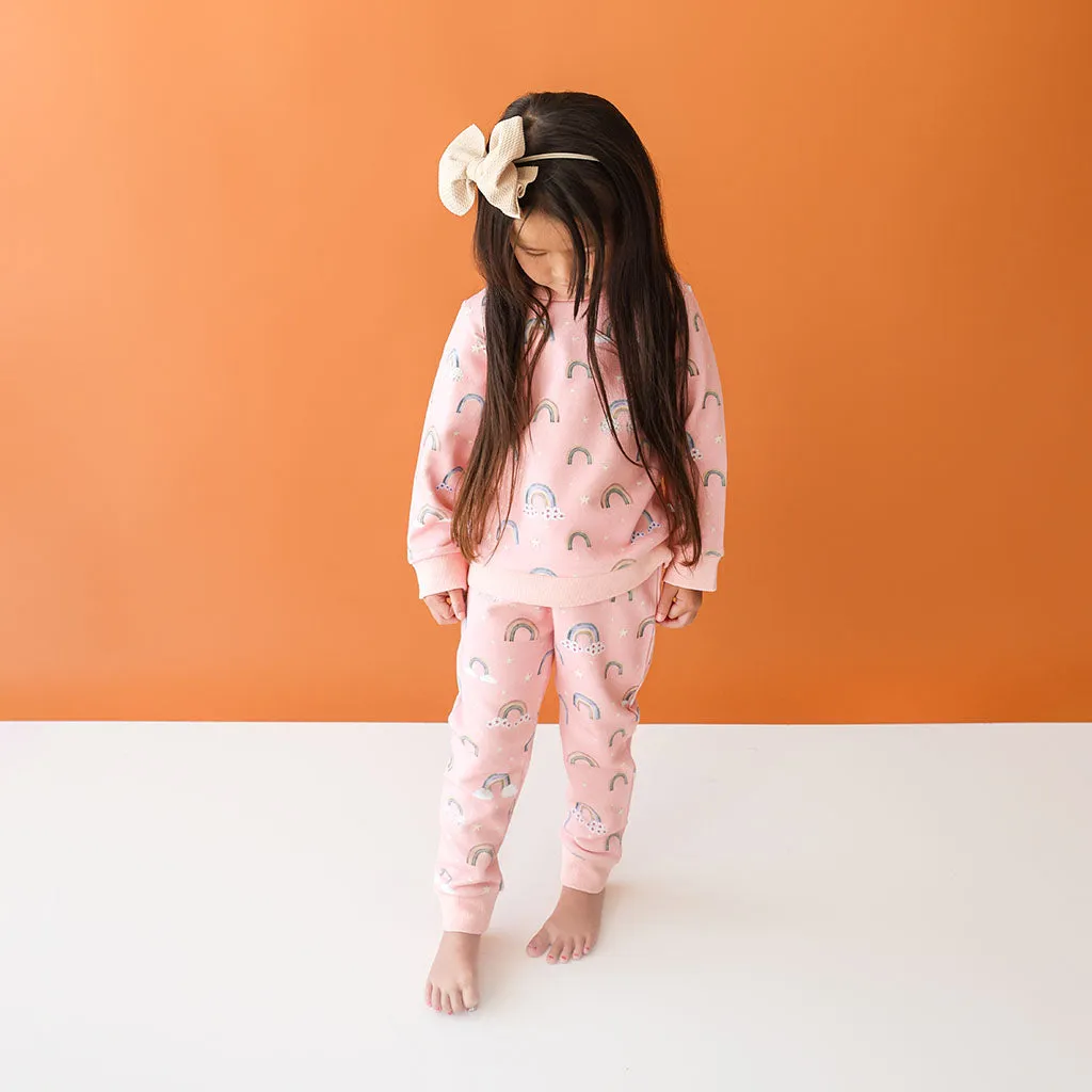 Posh Peanut Sweatshirt & Jogger Set - Shay