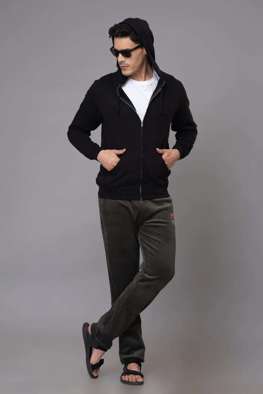 PREMIUM CORDUROY STRAIGHTFIT LOWER -DARK GREEN