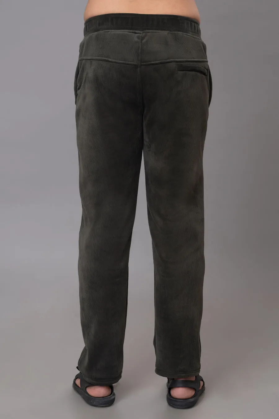PREMIUM CORDUROY STRAIGHTFIT LOWER -DARK GREEN