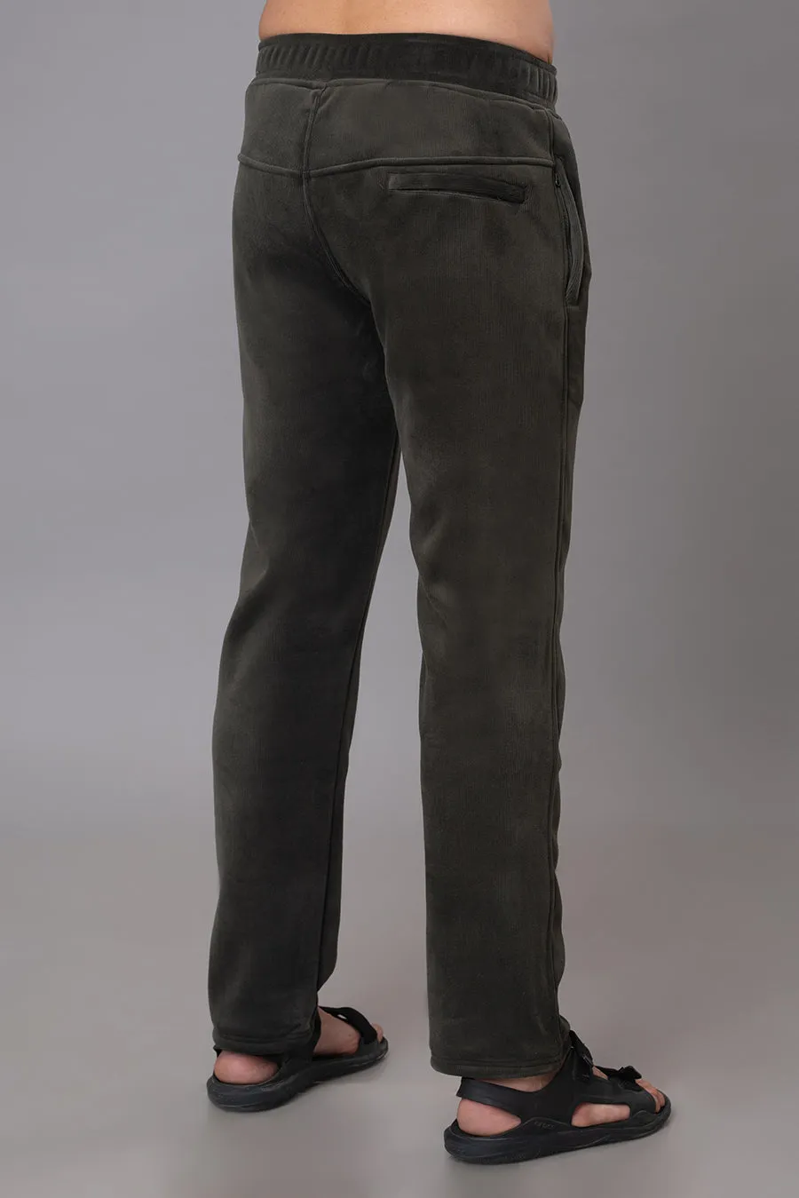 PREMIUM CORDUROY STRAIGHTFIT LOWER -DARK GREEN