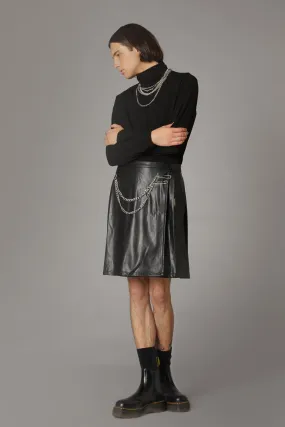 PU Goth Skirt