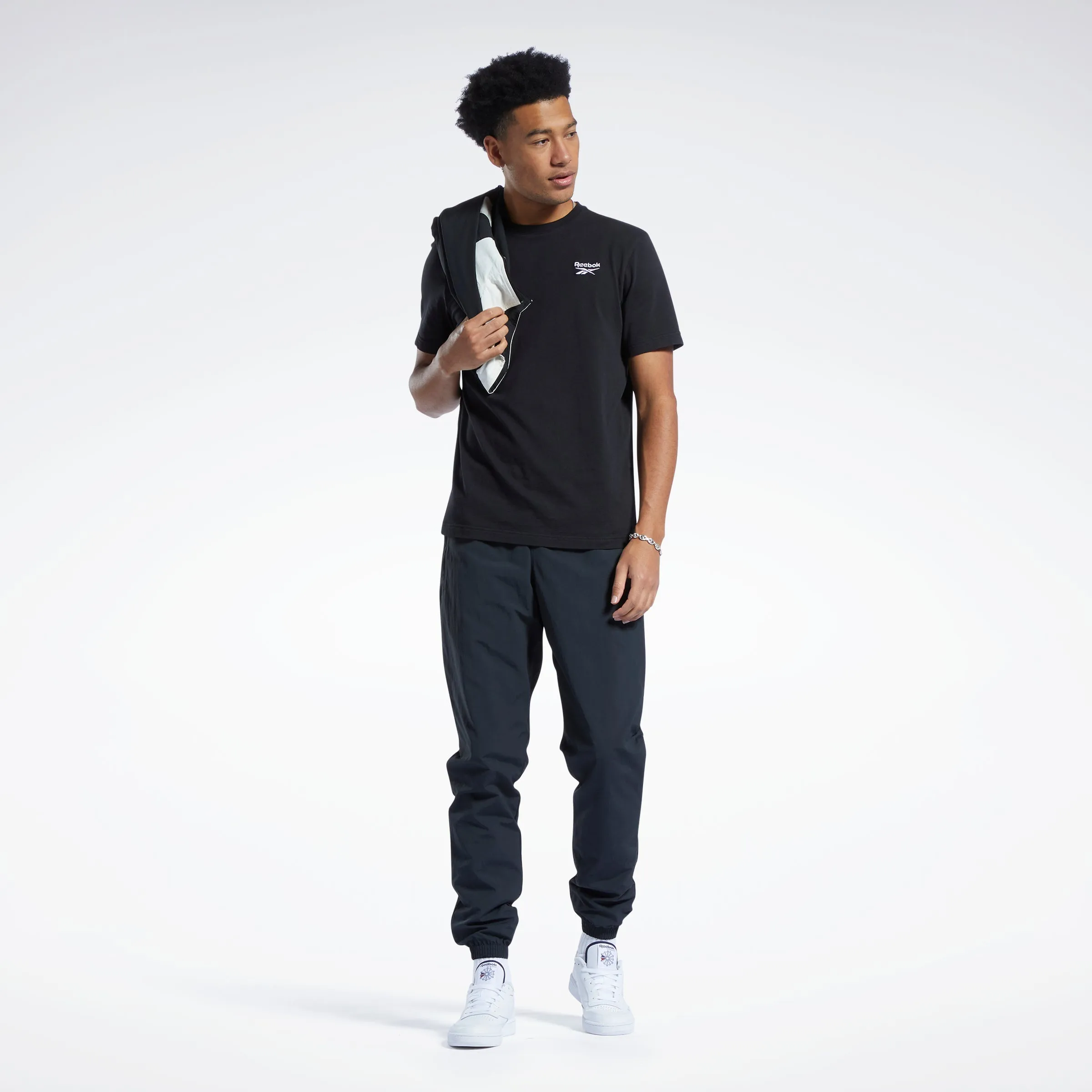 Reebok Apparel Men Classics Vector Tracksuit Bottoms Nghblk/Nghblk