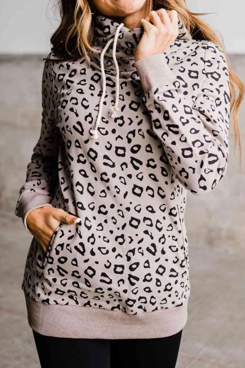 Spot On Leopard Print Hoodie