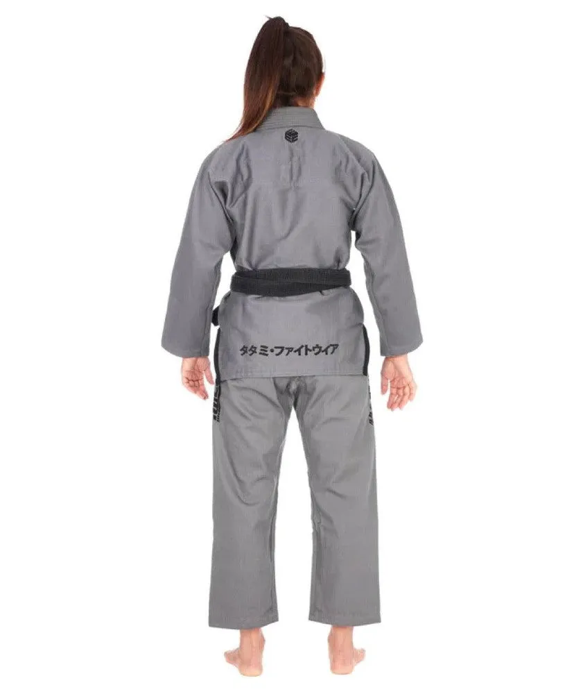 Tatami Estilo Ladies BJJ Gi - Grey - F1