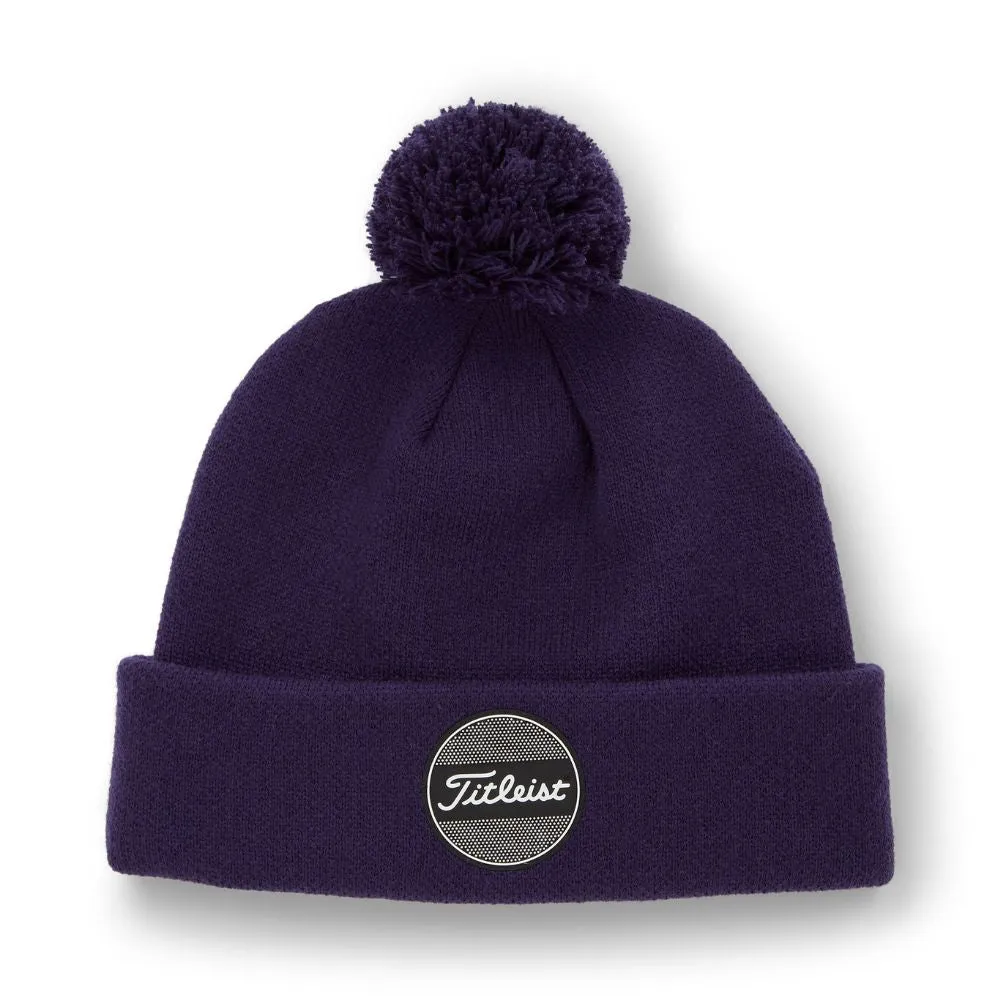 Titleist Boardwalk Pom Pom Golf Beanie Hat 2024