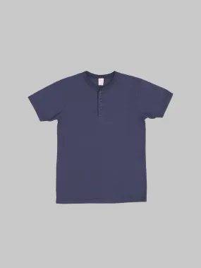 UES Ramayana Henley Neck T-Shirt Navy