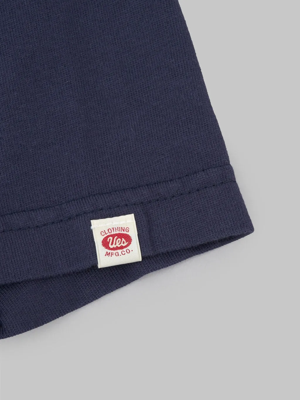 UES Ramayana Henley Neck T-Shirt Navy
