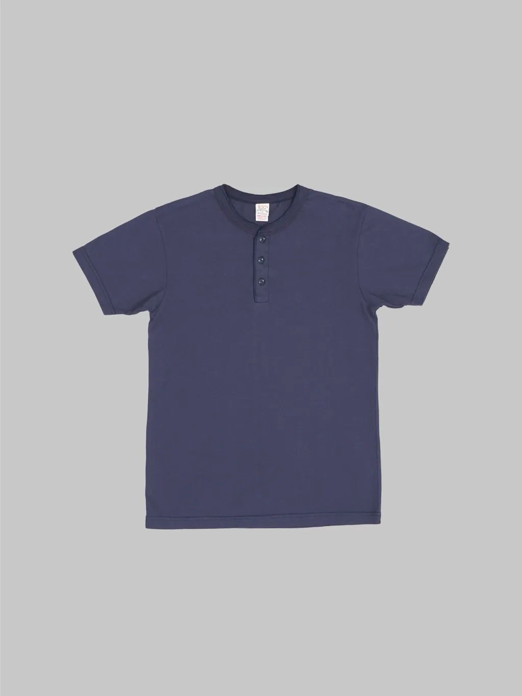 UES Ramayana Henley Neck T-Shirt Navy