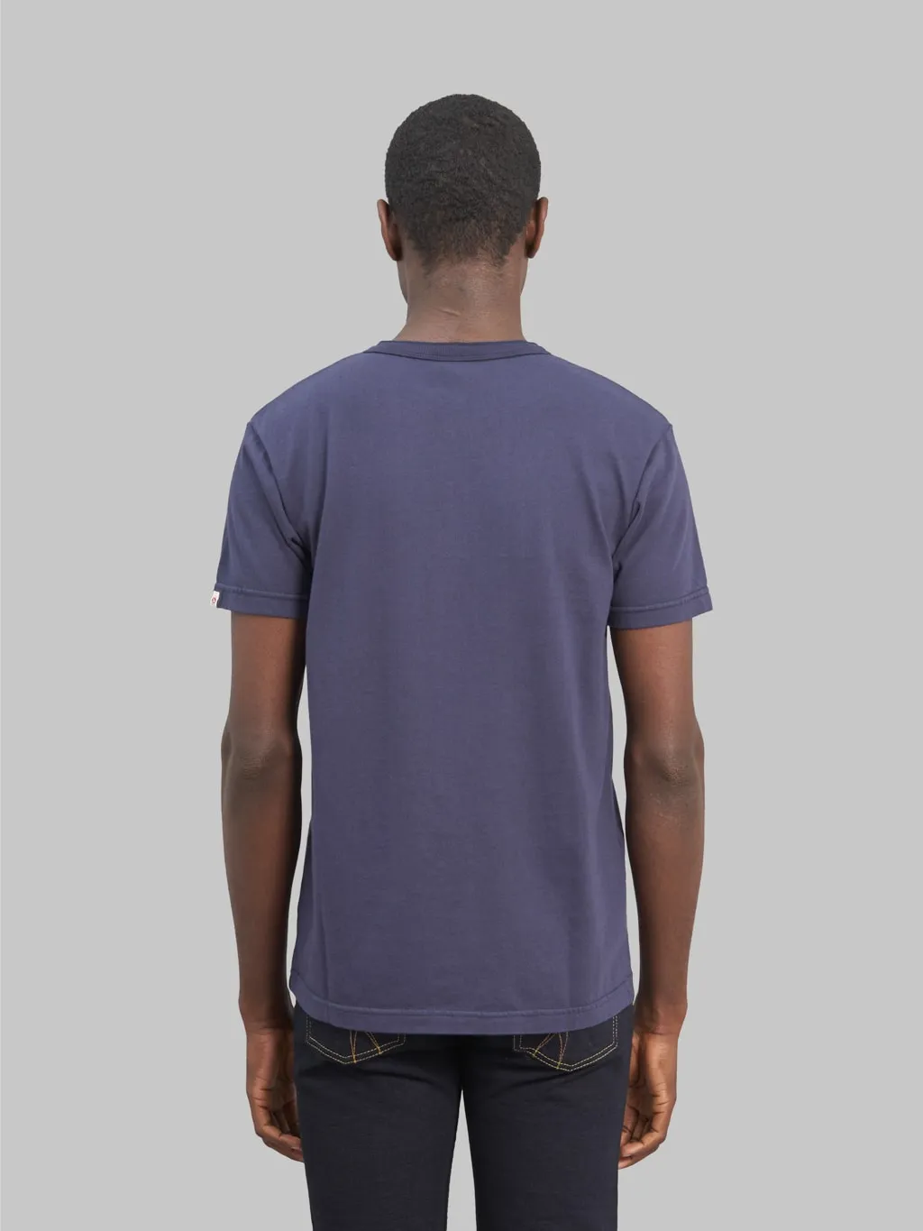 UES Ramayana Henley Neck T-Shirt Navy