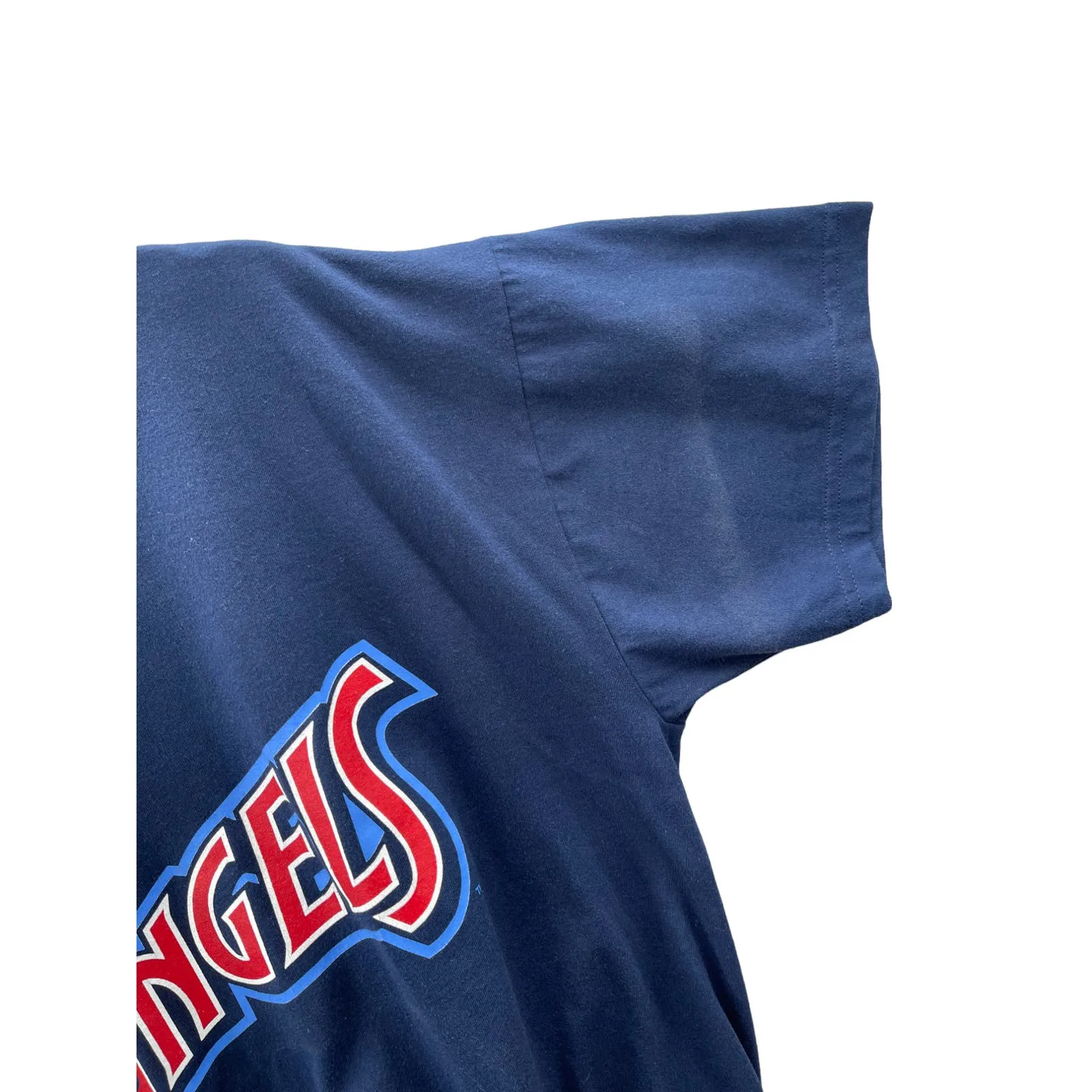 Vintage 1997 Russell Athletic Anaheim Angels Henley T-Shirt