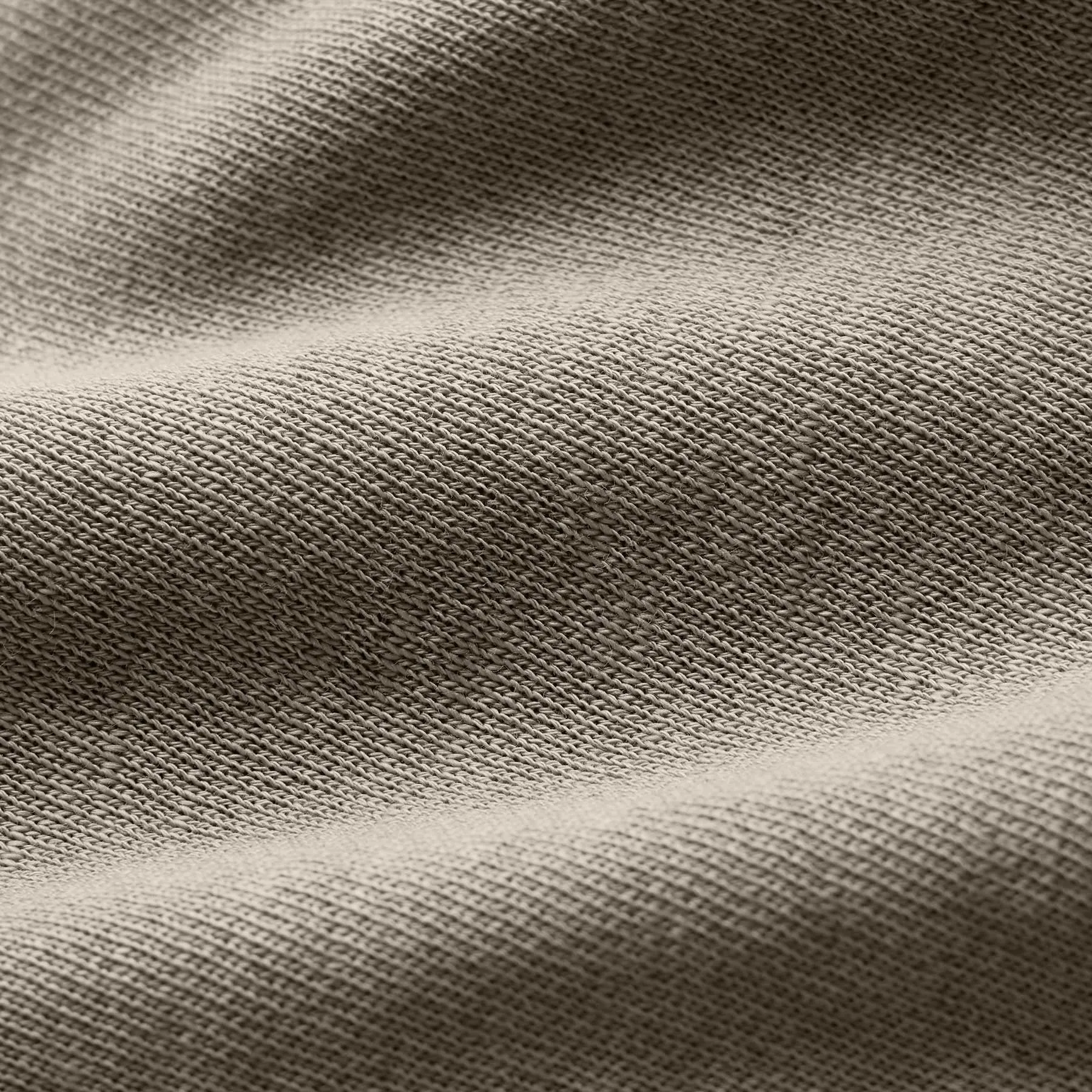 Vintage French Terry Zip Up Hoodie - Overcast Pigment